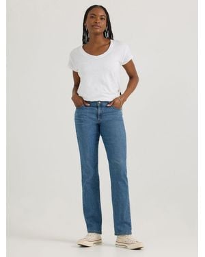Lee Jeans Original Relaxed Fit Straight Leg Jeans - Blue