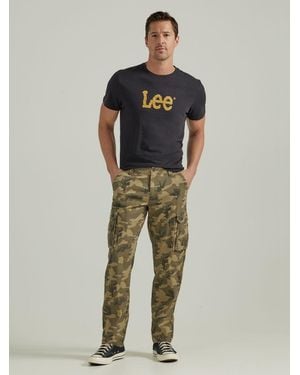 Lee Jeans Wyoming Relaxed Fit Cargo Twill Pants - Green