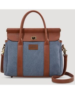 Lee Jeans Womens Satchels - Blue