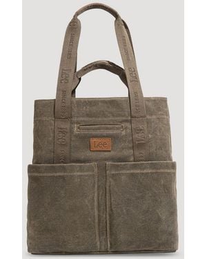 Lee Jeans Womens Cargo Pocket Shoulder Bag - Natural