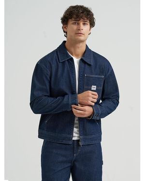 Lee Jeans Mens 91w Workwear Jacket - Blue