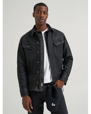 Lee Jeans Mens 101 Rider Jacket - Gray