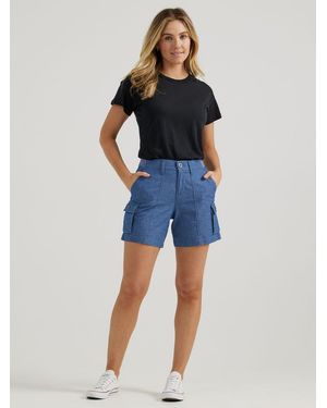 Lee Jeans Ultra Lux Comfort Flex-to-go Relaxed Cargo Shorts - Blue