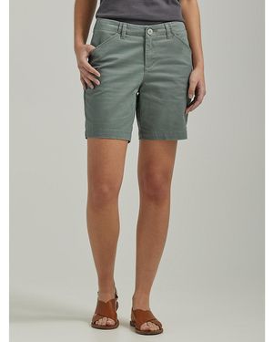 Lee Jeans Womens Chino Walkshort - Green