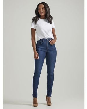 Lee Jeans Ultra Lux Comfort High Rise Skinny Leg Jeans - Blue