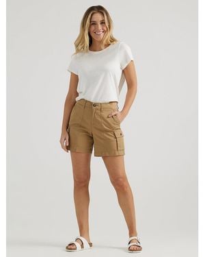 Lee Jeans Ultra Lux Comfort Flex-to-go Relaxed Cargo Shorts Tan - Natural