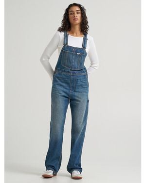 Lee Jeans Womens Rider Overall - Blue