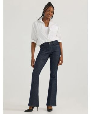 Lee Jeans Womens Legendary Flare Jeans - Blue