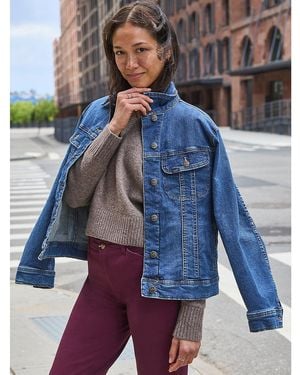 Lee Jeans Womens Legendary Rider Jacket - Blue