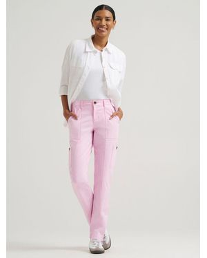 Lee Jeans Ultra Lux Comfort Flex-to-go Loose Utility Pants - Pink