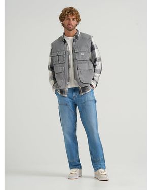 Lee Jeans Mens Very Loose Double Knee Carpenter Jeans - Blue