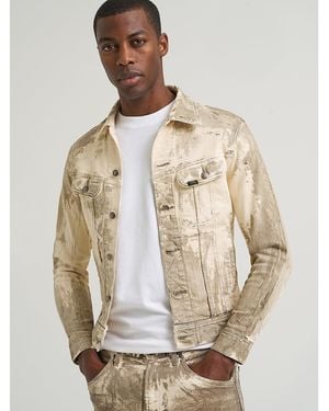 Lee Jeans Mens 101 Rider Jacket - Natural
