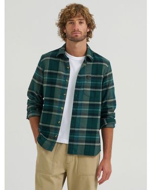 Lee Jeans Legendary All Purpose Flannel Shirt - Green