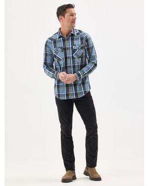 Lee Jeans Mens Extreme Motion Mvp Straight Taper Corduroy Pants - Blue