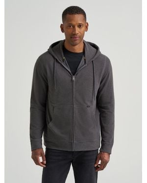 Lee Jeans Mens Solid Fce Jacket - Gray