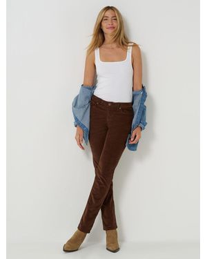 Lee Jeans Womens Legendary Corduroy Straight Jeans - Multicolor