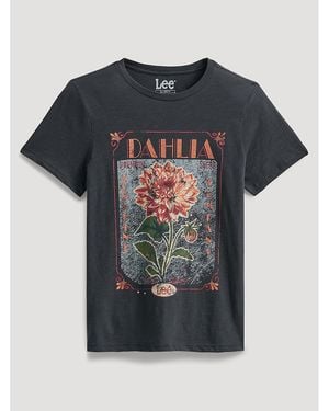 Lee Jeans Womens Dahlia Graphic T-shirt - Black