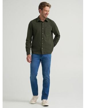 Lee Jeans Mens Legendary Regular Straight Jeans - Green