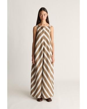 Lee Mathews Tennant Maxi Dress - Natural