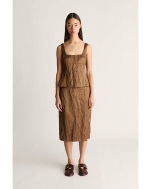 Lee Mathews Agatha Bodice Top - Natural