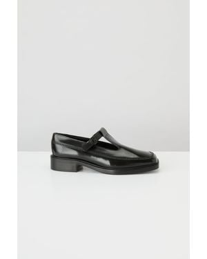 Hebe Studio Hereu Lluisa Polished Loafer - Black