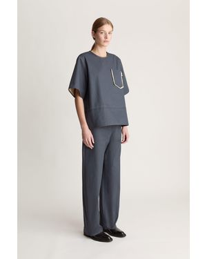 Lee Mathews Henry Tee - Blue