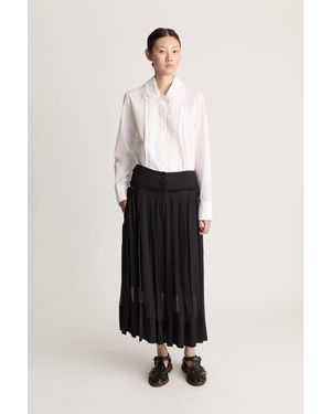 Lee Mathews Sofia Skirt - White