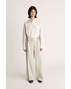 Lee Mathews Marina Pant - Natural