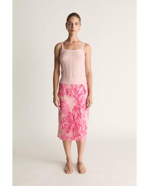 Lee Mathews Clementine Skirt - Pink