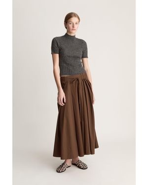 Lee Mathews Spencer Skirt - Natural