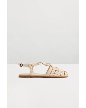 Hebe Studio Hereu Mantella Sandal - White