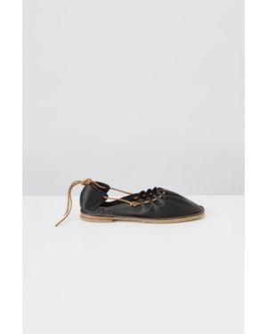 Hebe Studio Hereu Escoco Flat - Black