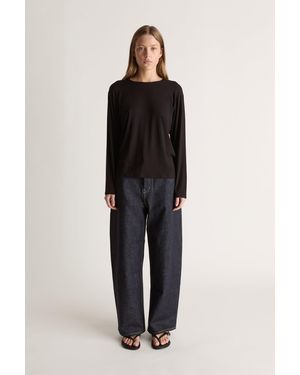 Kye Intimates Relaxed Long Sleeve - Black