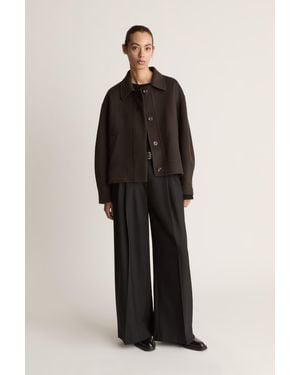 Lee Mathews Florentine Cashmere Jacket - Blue