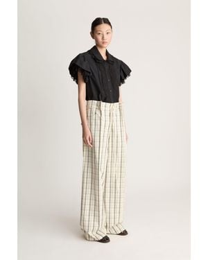 Lee Mathews Lewis Pant - Natural