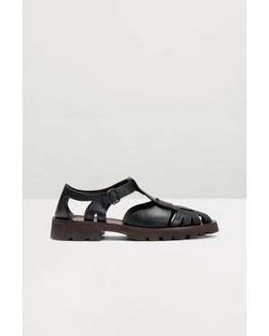 Hebe Studio Hereu Pesca Sport Sandal - Black