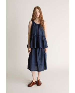 Lee Mathews Bonnie Top - Blue