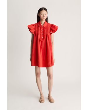 Lee Mathews Charlotte Mini Dress - Red