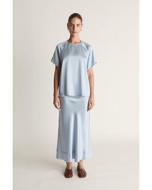 Lee Mathews Stella Raglan Tee - Blue