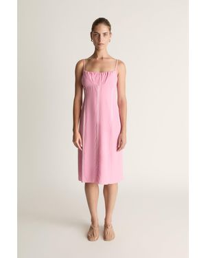 Lee Mathews Minnie Dress - Pink