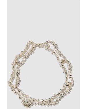 Faris Roca Curb Bracelet - Blue