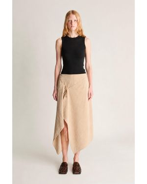 Lee Mathews Unity Silk Drape Skirt - Multicolor
