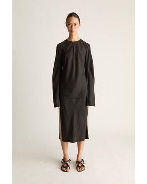 Lee Mathews Blair Ls Top - Black