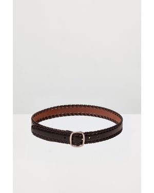 Hebe Studio Grec Belt - White