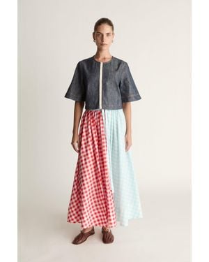 Lee Mathews Josephine Skirt - Red