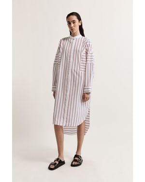 Lee Mathews Tucker Dress - Natural