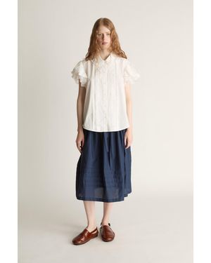 Lee Mathews Sabine Top - Blue
