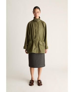 Lee Mathews Harper Drill Utility Jacket - Green