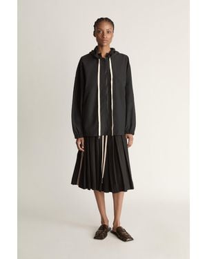 Lee Mathews Callum Hooded Jacket - Black
