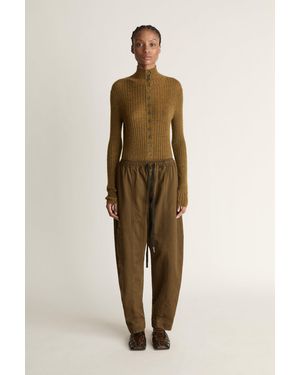 Lee Mathews Harper Drill Pant - Natural
